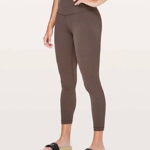 LULULEMON ALIGN size 2 7/8 length BLACK SATIN